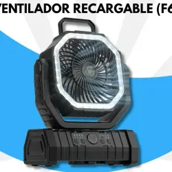 Ventilador recargable F6