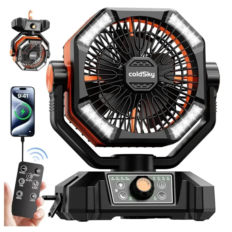 Ventilador recargable 