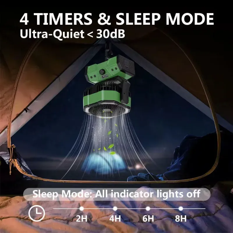 Ventilador recargable 30mil mah