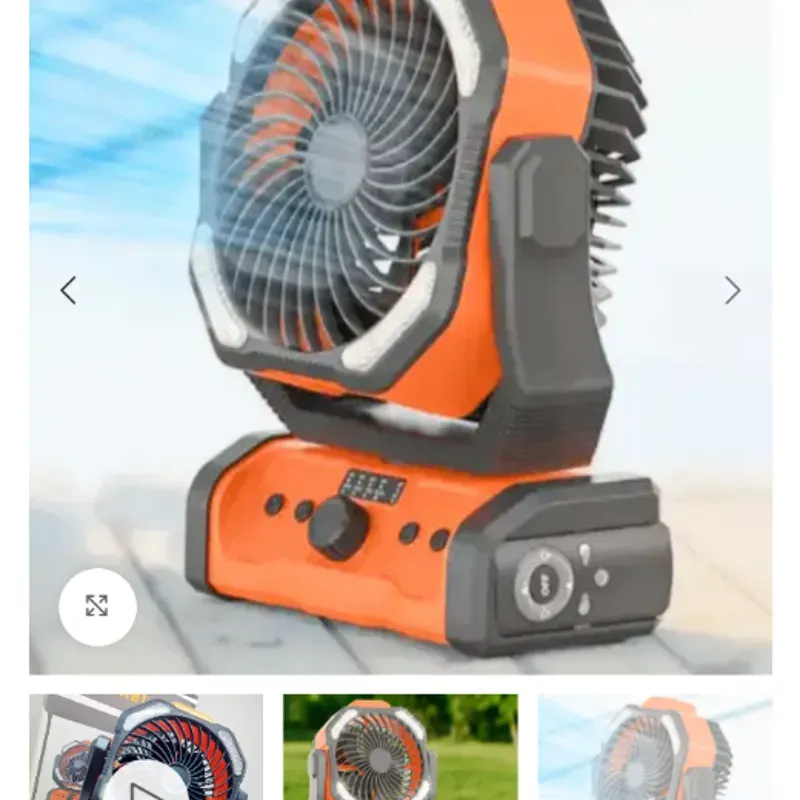 Ventilador Recargable 