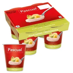 Yogurt sabor macedonia (coctel) 4 unid