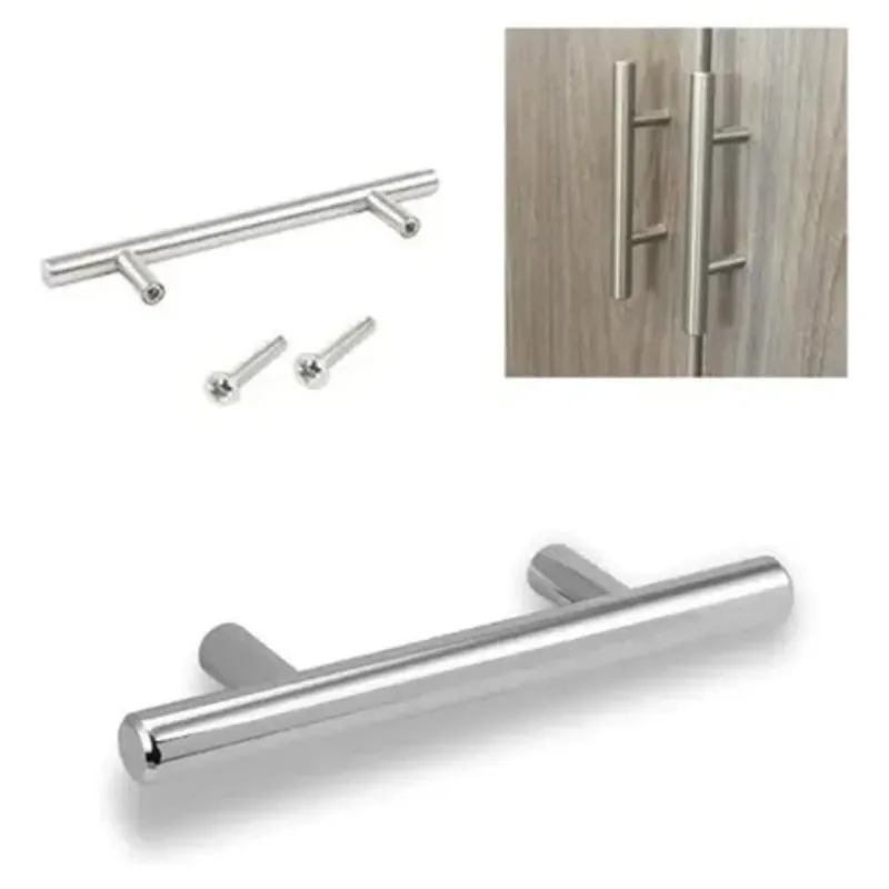  Tiradores De Cajón Para Muebles De Cocina Y Armarios - Largo 20cm - Manillas De Acero Inoxidable - Estilo Clásico/elegante 