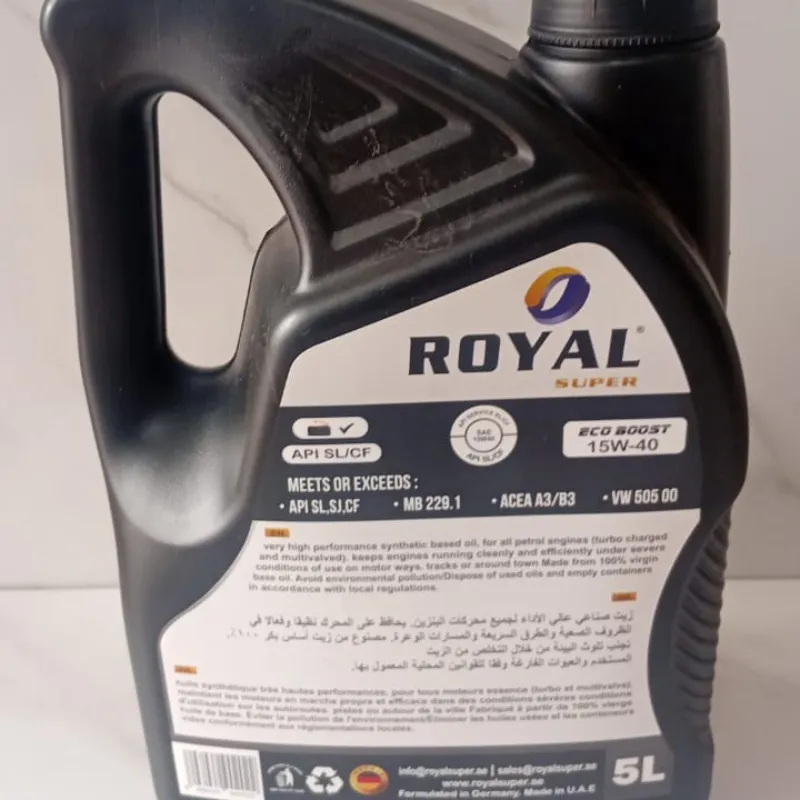 Aceite royal 15w40 