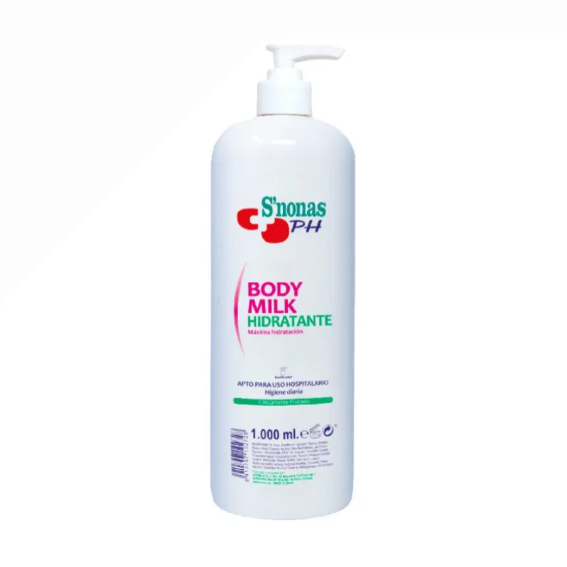 Body Milk Hidratante 1L S’nonas pH