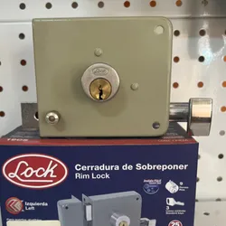 Cerradura de sobre poner 