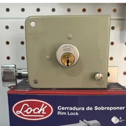 Cerradura de sobreponer 