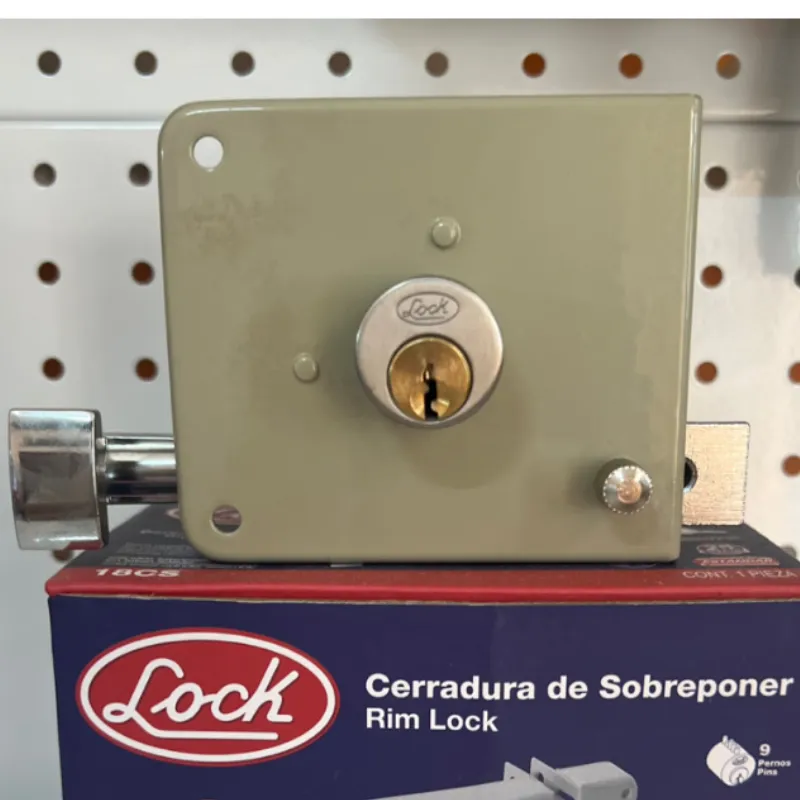 Cerradura de sobreponer 