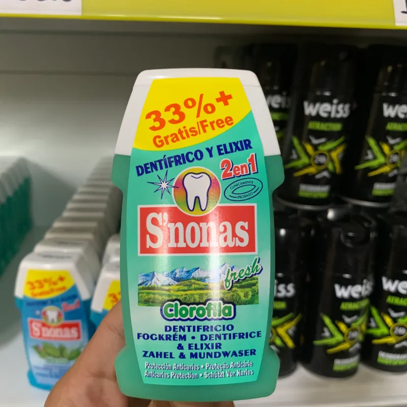 Dentrifico clorofila 100 