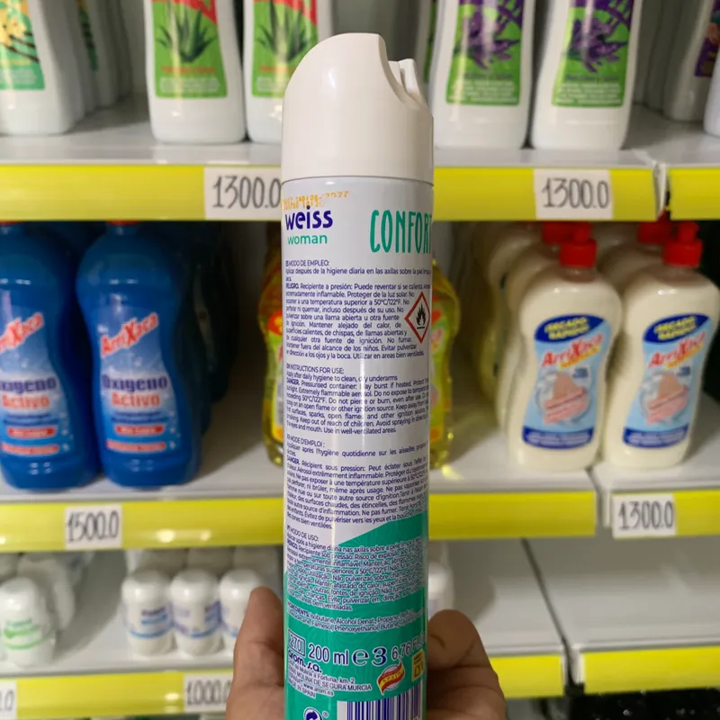 Deo spray WOMAN confort 200 ml