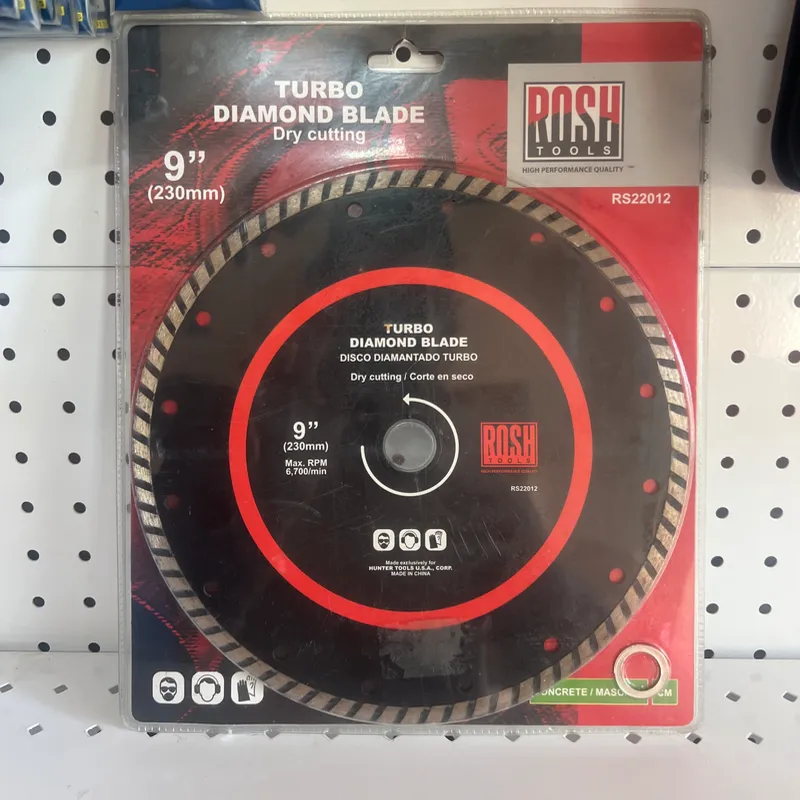 Disco diamantado corte seco 