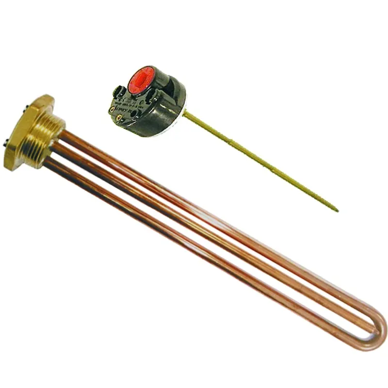 Elemento de calefacción con termostato para la caldera de agua 220v 42cm