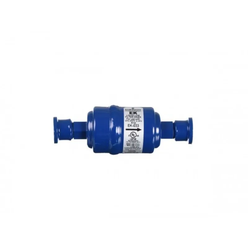 Filtro Deshidratador Linea De Liquido Sellado 3/8 Cap. 1/2 Ton.BLUE REFRIGERATION - Ek-033S