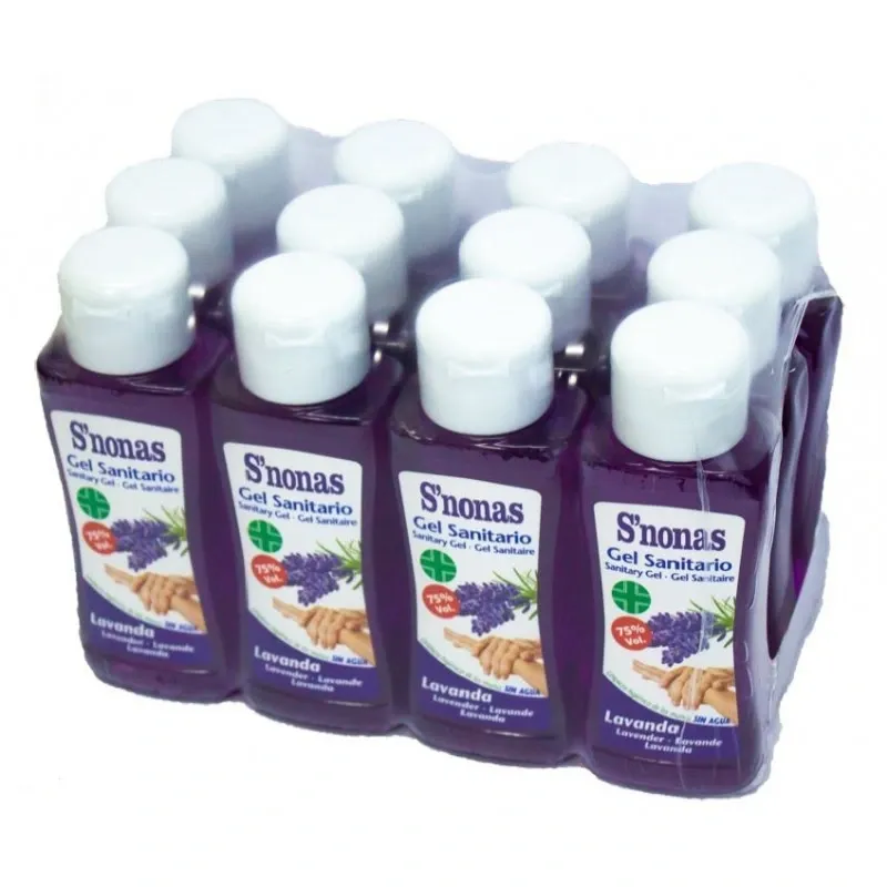 Gel Hidroalcohólico Perfumado Lavanda, S'nonas 100ml