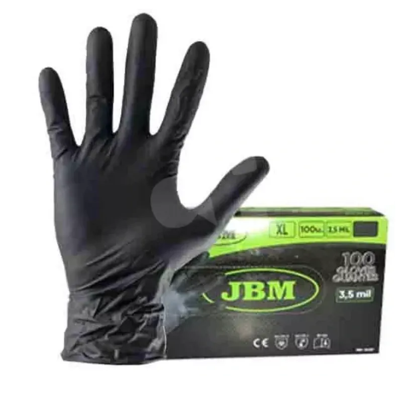 Guantes Desechables de Nitrilo Textura Diamante talla L PAR