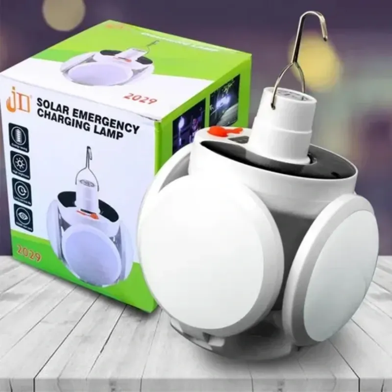 Lampara Led Solar Colgante Recargable 5 Funciones Mod 2029