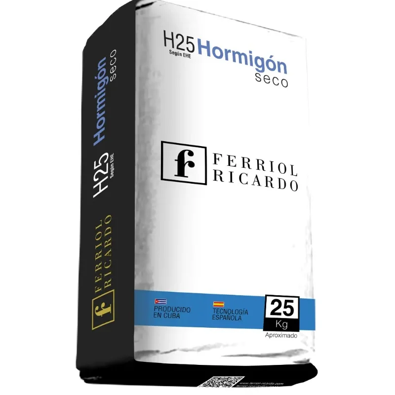 Hormigon seco H25-25 Kg