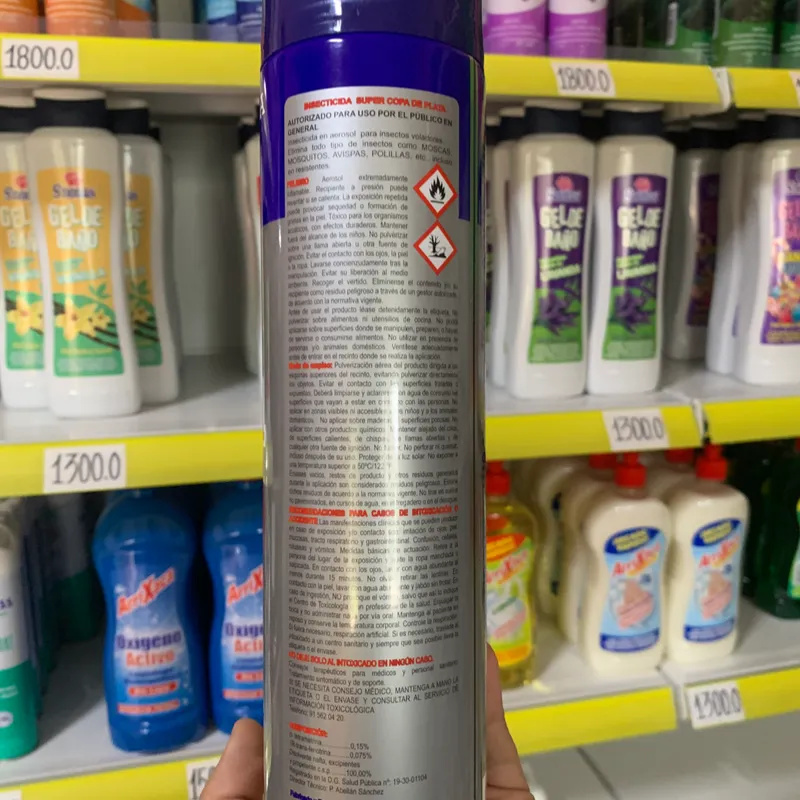 INSECTICIDA COPA DE PLATA SUPER 600ML