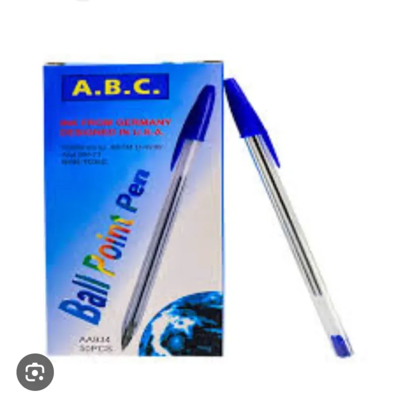 Lapiceras biromes azules X 50
