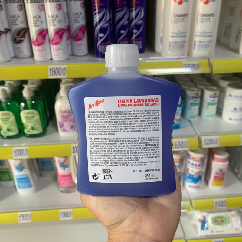 LIMPIA LAVADORAS 250 ML. ARRIXACA