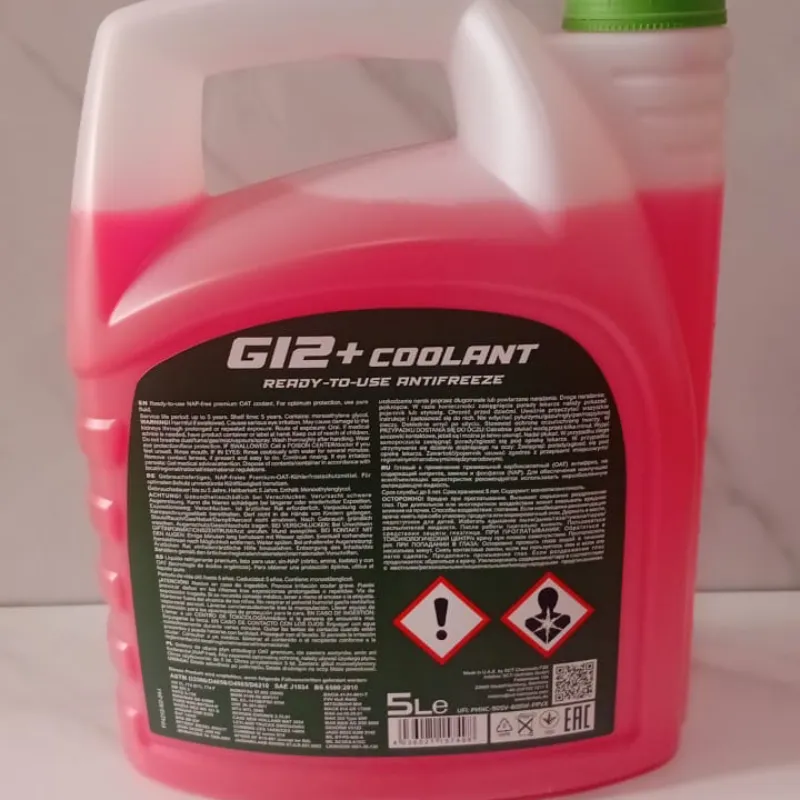 Líquido Refrigerante rosado 5L fanfaro