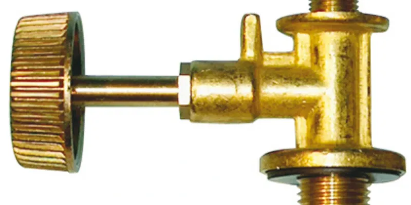 Llave de paso de aguja