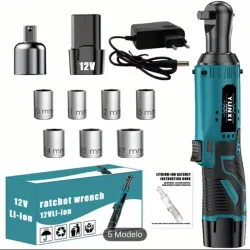 Llave de trinquete inalambrica YUNXI 1/4 