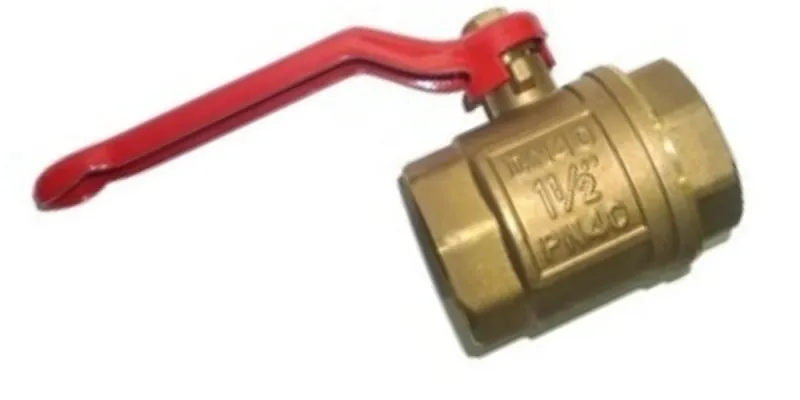 llave paso bola de 1 1/2