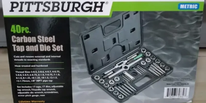 Juego Machos Y Tarrajas Milimetrico 40 Piezas Pittsburgh 