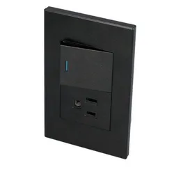 Placa 1 Interruptor 1 Contacto 1/2