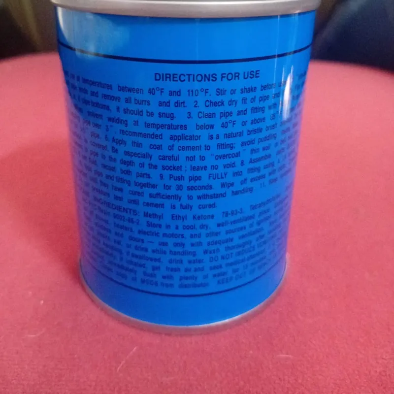 PVC CEMENT WHITH DAUBER