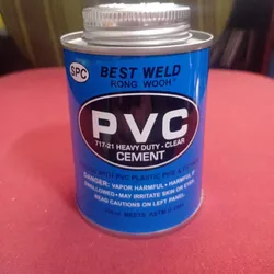 PVC CEMENT WHITH DAUBER
