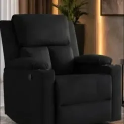 SILLON RECLINABLE NEGRO