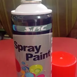 Spray paint  color rojo