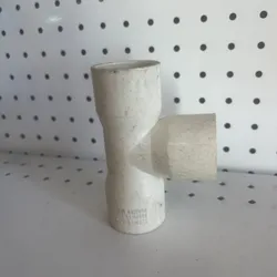 Tee sanitaria PVC 40 mm