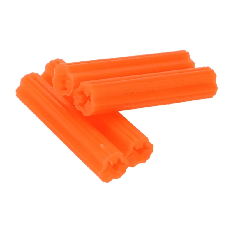 Taco Plastico Naranja 10 x 4