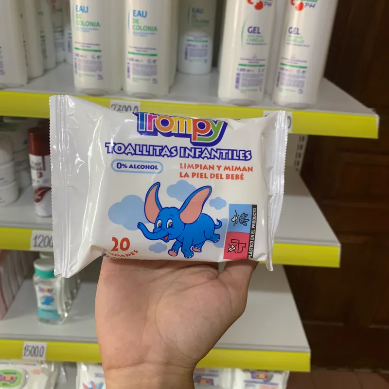 Toallitas Infantiles 20uds, Trompy