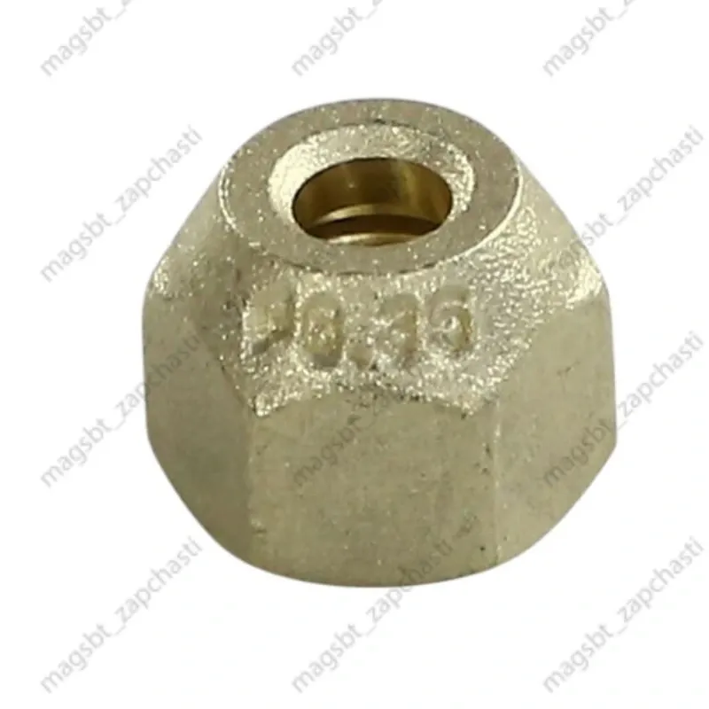 Tuerca de Cobre para Refrigeracion diametro 6.35 de 1/4 