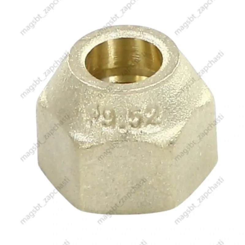 Tuerca de Cobre para Refrigeracion diametro 9.32 de 3/8