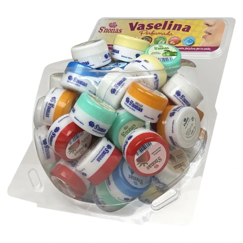 Vasebol Surtido – 50 Vaselinas Perfumadas, S´nonas 15g