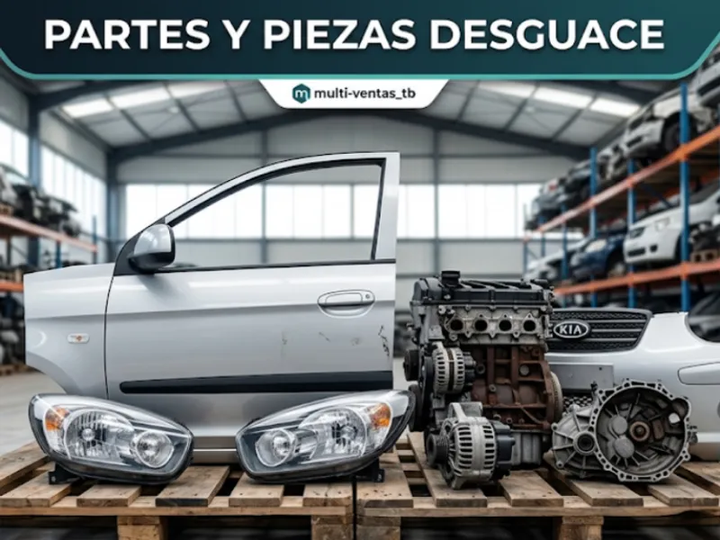 PARTES Y PIEZAS DESGUACE  .