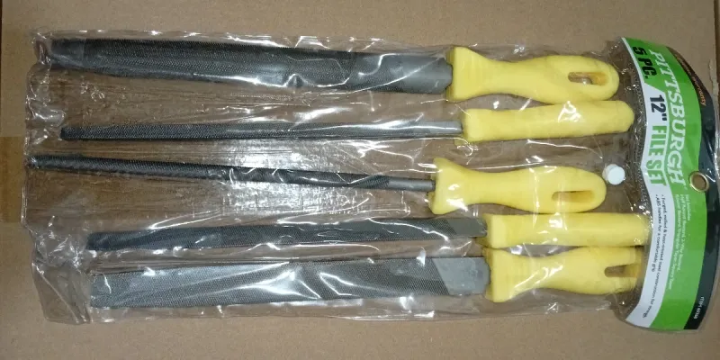 Juego De Limas De 12puLG. 5pz Acero Pittsburgh | 