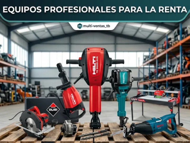 EQUIPOS PROFESIONALES PARA LA RENTA