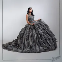 Vestido Color Gris
