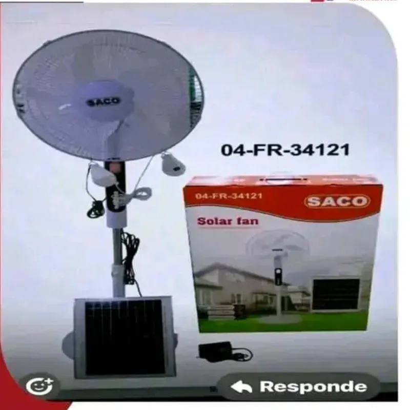 Ventilador recargable 