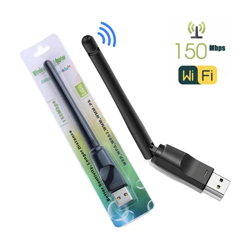🌐 Adaptador WiFi USB MT7601 – 150Mbps 2.4GHz