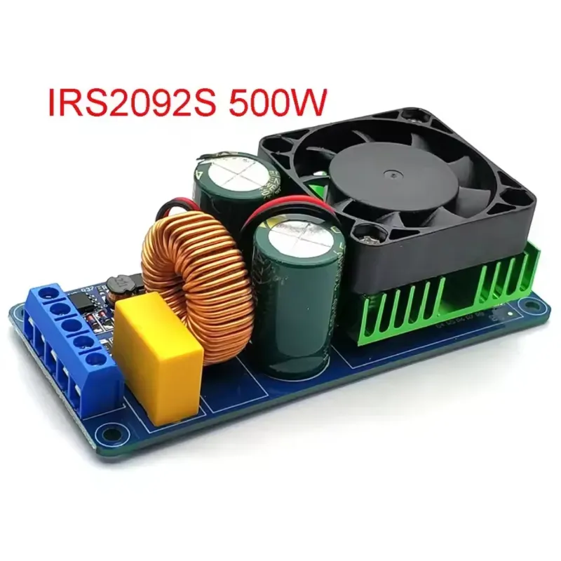 Amplificador Digital HiFi IRS2092S – 500 W de Potencia Pura en Clase D
