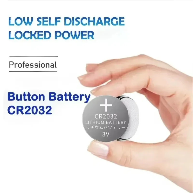 🔋 Batería de Litio CR2032 de 3V