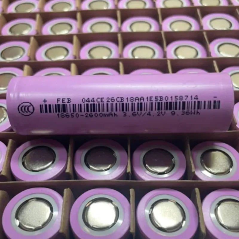 🔋BaterÃa Recargable 18650 – 2600mAh | 3.6V / 4.2V