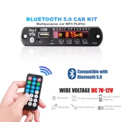 Decodificador Bluetooth MP3, Sin amplificador incorporado.