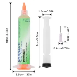 🧴 Flux de Soldadura en Jeringa – Punta Precisa, 10cc